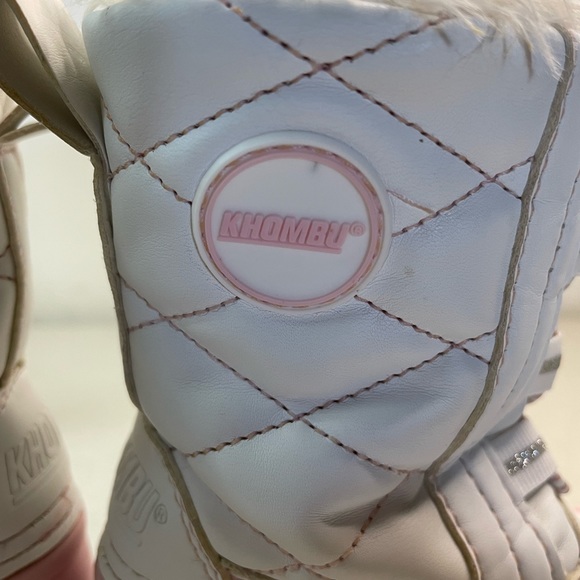 Khombu Girls Snow Boots. Pink. Size 6 - Picture 6 of 7